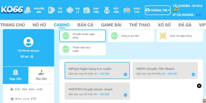 rồng hổ ko66