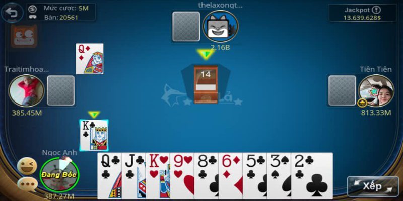 game bài phỏm tá lả